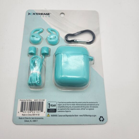 Pod Skinz Protective Silicone Kit for Apple Airpods - Picture 1 of 2